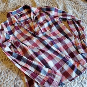 Plaid Gap shirt